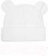 Миниатюра изображения товара Шапочка для малышей Amarobaby Nature Essence Bear / AB-OD22-NE16Be/33-40 (молочный)