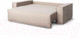 Миниатюра изображения товара Диван Мебельград Тулон Стандарт (лана бежевый)