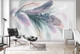 Миниатюра изображения товара Фотообои листовые Vimala Векторные перья (270x400)