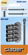 Миниатюра изображения товара Заглушка для шланга Claber 1/2" / 91086 (4шт)