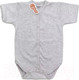Миниатюра изображения товара Боди для малышей Rant 6569-62 (светло-серый меланж, р.62)