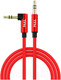 Миниатюра изображения товара Кабель TFN TFN-CAUXL1MRD (1м, черный/красный)