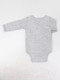 Миниатюра изображения товара Боди для малышей Rant 6869-62 (светло-серый меланж, р.62)