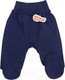 Миниатюра изображения товара Ползунки Rant С закрытыми ножками / 3369-56 (темно-синий, р.56)