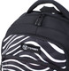 Миниатюра изображения товара Школьный рюкзак Torber Class X Зебра / T9355-22-ZEB (черный/белый)