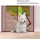 Миниатюра изображения товара Москитная сетка на дверь Daswerk 607986 (коричневый)