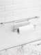 Миниатюра изображения товара Держатель полотенец на рейлинг El Casa 240093 (серебристый)