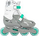 Миниатюра изображения товара Роликовые коньки Ricos Kudo PW-128 L (р-р 39-42, бирюзовый/серый)