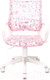 Миниатюра изображения товара Кресло детское Бюрократ Burokids 1W / 1687095 (розовый единороги/пластик белый)