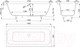 Миниатюра изображения товара Ванна из искусственного мрамора Salini Orlando Axis 180x80 / 103212G (S-Sense, глянец)
