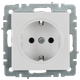 Миниатюра изображения товара Розетка IEK Brite BR-R11-16-K01 с заземлением (белый)