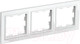 Миниатюра изображения товара Рамка для выключателей и розеток IEK Brite BR-M32-K01 (белый)