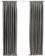 Миниатюра изображения товара Комплект штор Модный текстиль 112MT391019 (250x150, 2шт, темно-серый)