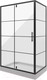 Миниатюра изображения товара Душевой уголок Niagara Nova NG-0220-08 Black 120x80