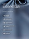 Миниатюра изображения товара Комплект постельного белья GoodNight Essential Евро / 368210 (синий)