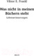 Миниатюра изображения товара Книга Альпина То, чего нет в моих книгах. Воспоминания (Франкл В.)