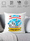 Миниатюра изображения товара Подушка декоративная Print Style Самая очаровательная стюардесса / 40x40plat150