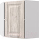 Миниатюра изображения товара Шкаф навесной для кухни Горизонт Мебель Классик 40 угловой (рустик серый)