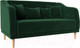 Миниатюра изображения товара Диван Лига Диванов Киото (велюр зеленый)