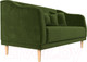 Миниатюра изображения товара Диван Лига Диванов Киото (микровельвет зеленый)