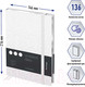 Миниатюра изображения товара Ежедневник Berlingo DoubleWhite A5 / UD2_97501 (136л, белый)