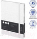 Миниатюра изображения товара Ежедневник Berlingo DoubleWhite A5 / UD2_97501 (136л, белый)