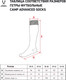 Миниатюра изображения товара Гетры футбольные Jogel Camp Advanced Socks / JC1GA0328.83 (р-р 32-34, гранатовый/белый)