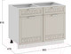 Миниатюра изображения товара Шкаф-стол кухонный ТриЯ Долорес 1Н8Я1 (белый/кремовый)