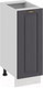 Миниатюра изображения товара Шкаф-стол кухонный ТриЯ Лина 1Н3 (белый/графит)