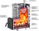 Миниатюра изображения товара Печь-каменка Везувий Aston 20 Inox стекло