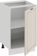 Миниатюра изображения товара Шкаф-стол кухонный ТриЯ Лина 1Н5 (белый/кремовый)