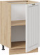 Миниатюра изображения товара Шкаф-стол кухонный ТриЯ Лина 1Н5 (дуб крафт золотой/белый)