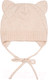 Миниатюра изображения товара Шапочка для малышей Amarobaby Pure Love Kitten / AB-OD22-PLK16/33-38 (молочный, р. 38)