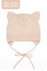 Миниатюра изображения товара Шапочка для малышей Amarobaby Pure Love Kitten / AB-OD22-PLK16/33-42 (молочный, р. 42)