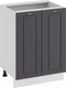 Миниатюра изображения товара Шкаф-стол кухонный ТриЯ Лина 1Н6 (белый/графит)