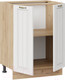 Миниатюра изображения товара Шкаф-стол кухонный ТриЯ Лина 1Н6 (дуб крафт золотой/белый)