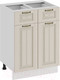 Миниатюра изображения товара Шкаф-стол кухонный ТриЯ Лина 1Н6Я1 (белый/кремовый)