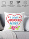 Миниатюра изображения товара Подушка декоративная Print Style Я самая любимая мама / 40x40plat103