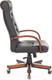 Миниатюра изображения товара Кресло офисное Бюрократ T-9928WALNUT/ECO (экокожа черный/дерево)