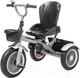 Миниатюра изображения товара Трехколесный велосипед с ручкой NINO Lux (черный)
