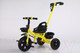 Миниатюра изображения товара Трехколесный велосипед с ручкой NINO Comfort Plus (желтый)