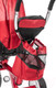 Миниатюра изображения товара Трехколесный велосипед с ручкой NINO Optima (красный)