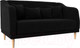 Миниатюра изображения товара Диван Лига Диванов Киото (микровельвет черный)