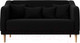 Миниатюра изображения товара Диван Лига Диванов Киото (микровельвет черный)