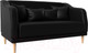 Миниатюра изображения товара Диван Лига Диванов Киото (экокожа черный)
