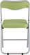 Миниатюра изображения товара Стул Stool Group Джонни (экокожа салатовый/металлик)