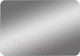Миниатюра изображения товара Зеркало Континент Burzhe Led 100x70 (с бесконтактным сенсором, холодная подсветка)