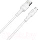 Миниатюра изображения товара Кабель Borofone BX30 Micro (1м, белый)