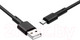 Миниатюра изображения товара Кабель Borofone BX31 Micro (1м, черный)