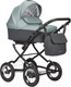 Миниатюра изображения товара Детская универсальная коляска INDIGO Charlotte Sity Classic 12 (Cs 02, темно-серый/шалфей)